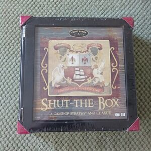Shut-The-Box A Game of Strategy and Chance, Front Porch Classics, Sealed Read